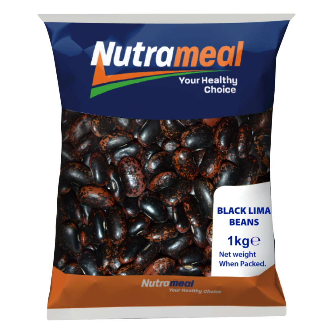 NUTRAMEAL BLACK LIMA BEANS 1KG